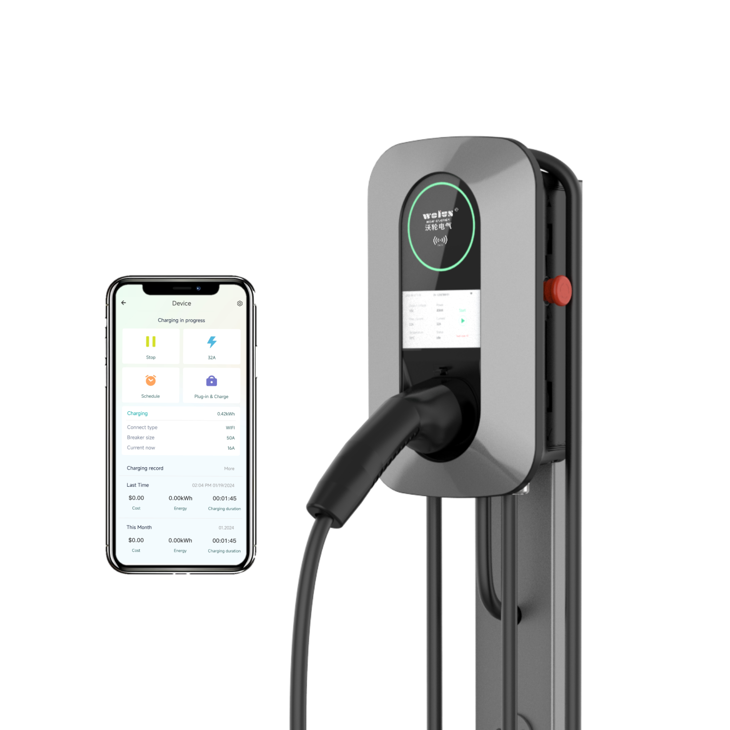 Wallbox Ev - 22kW AC Heimladestation EV Wallbox BYD