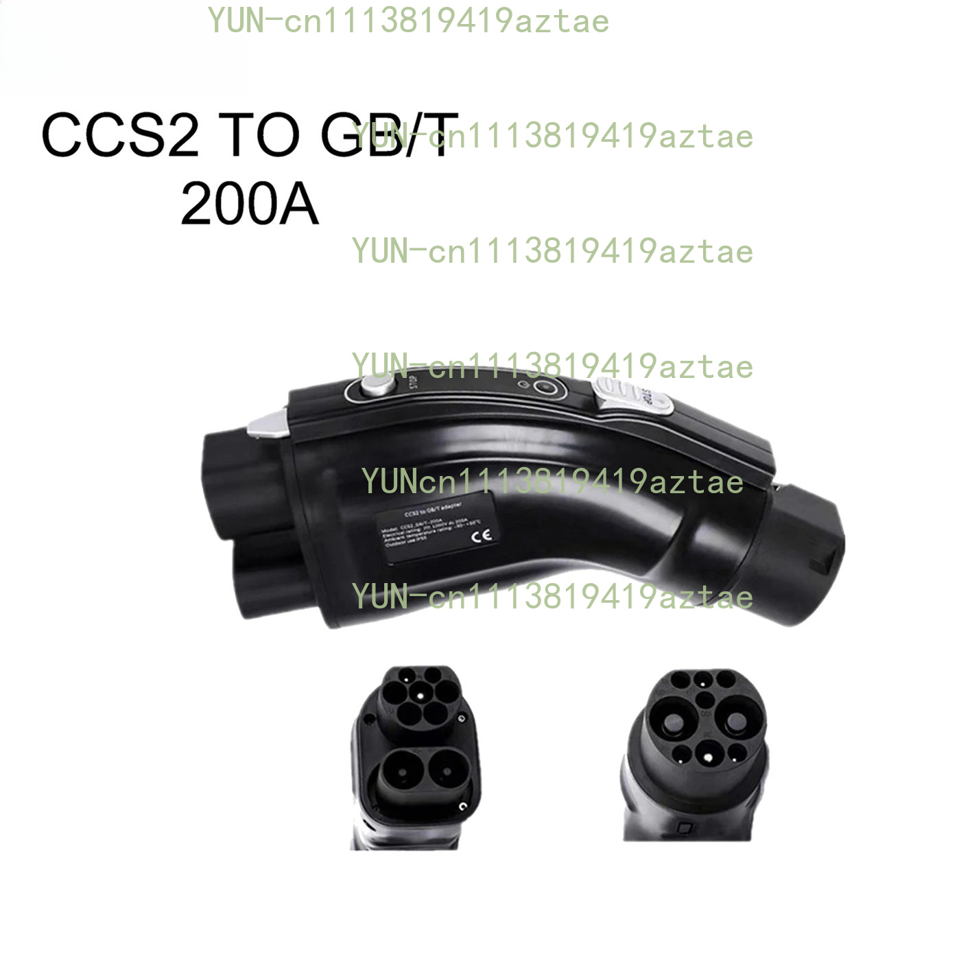 200A CCS1 CCS2 zu GB/T DC Schn – Gb/T To Ccs2 200A Fast Charging Adapter Bewertung und Preis