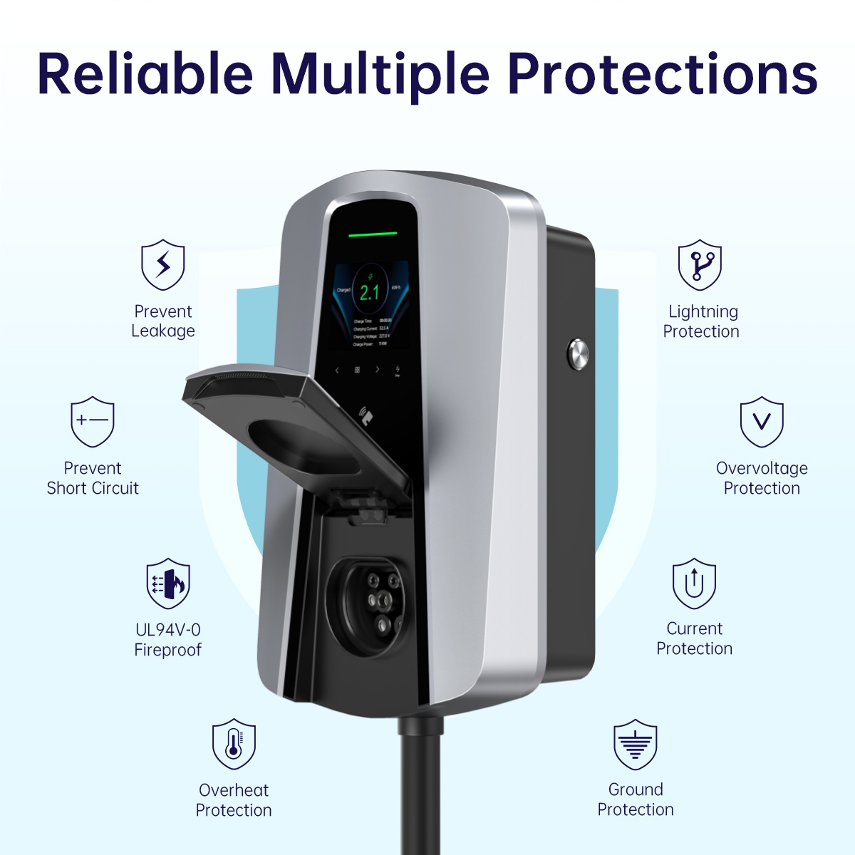 7,4KW Typ2 EV-Ladesteckdose Ve – Wallbox Ev Bewertung und Preis
