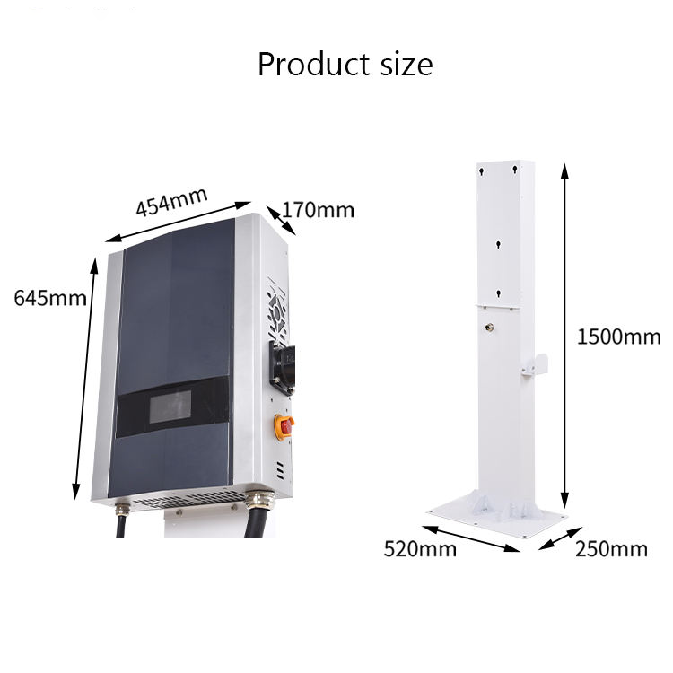 Neue 3-Phasen 64A 40KW Smart D – Wallbox Ev Bewertung und Preis