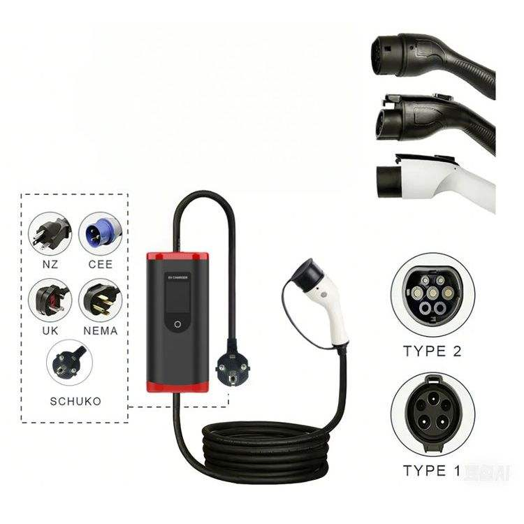 7 kW Typ 2 (IEC 62196) Tragbar – Type 2 Charger Bewertung und Preis