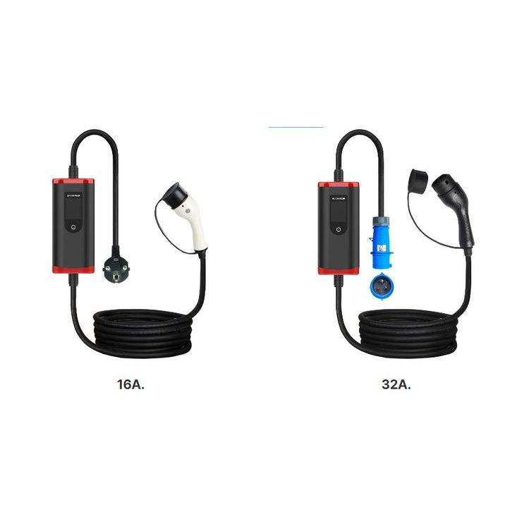 7 kW Typ 2 (IEC 62196) Tragbar – Type 2 Charger Bewertung und Preis