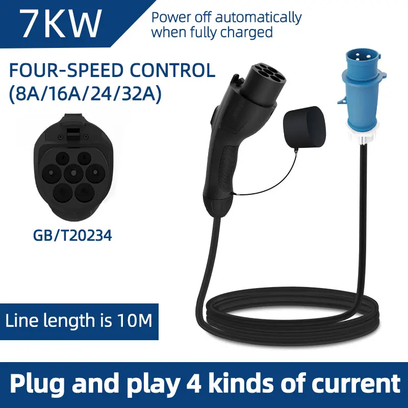 7KW 32A Elektrofahrzeug EV Tra – Ev Charger Adapter Bewertung und Preis