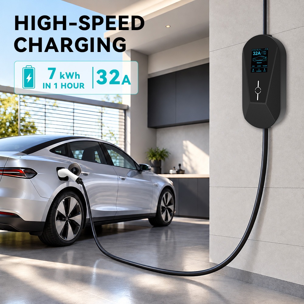 JDMEX 7KW EV-Ladegerät Tragbar – Wallbox Ev Bewertung und Preis