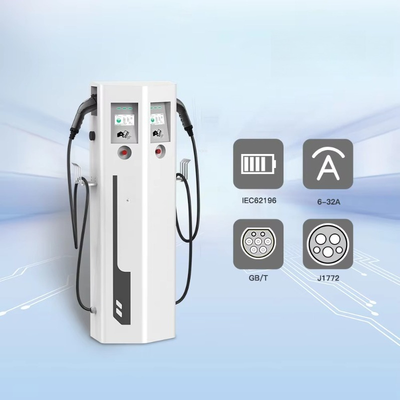 IP65 OCPP CE Bodenmontierte La – Type 2 Charger Bewertung und Preis