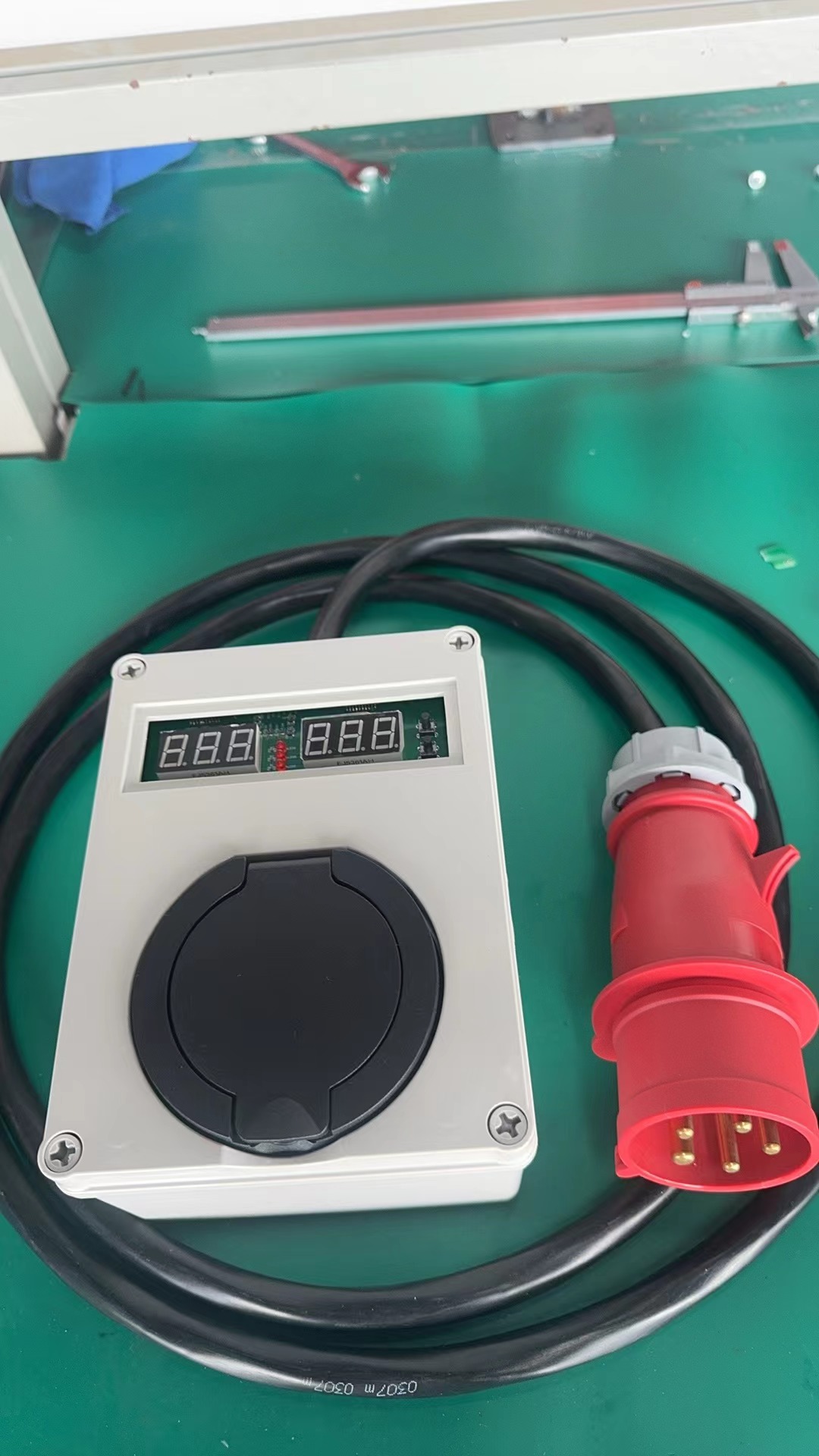 Neue Mini 16A/32A Smart App El – Portable Ev Charger 32A Type 2 Cee Plug Bewertung und Preis