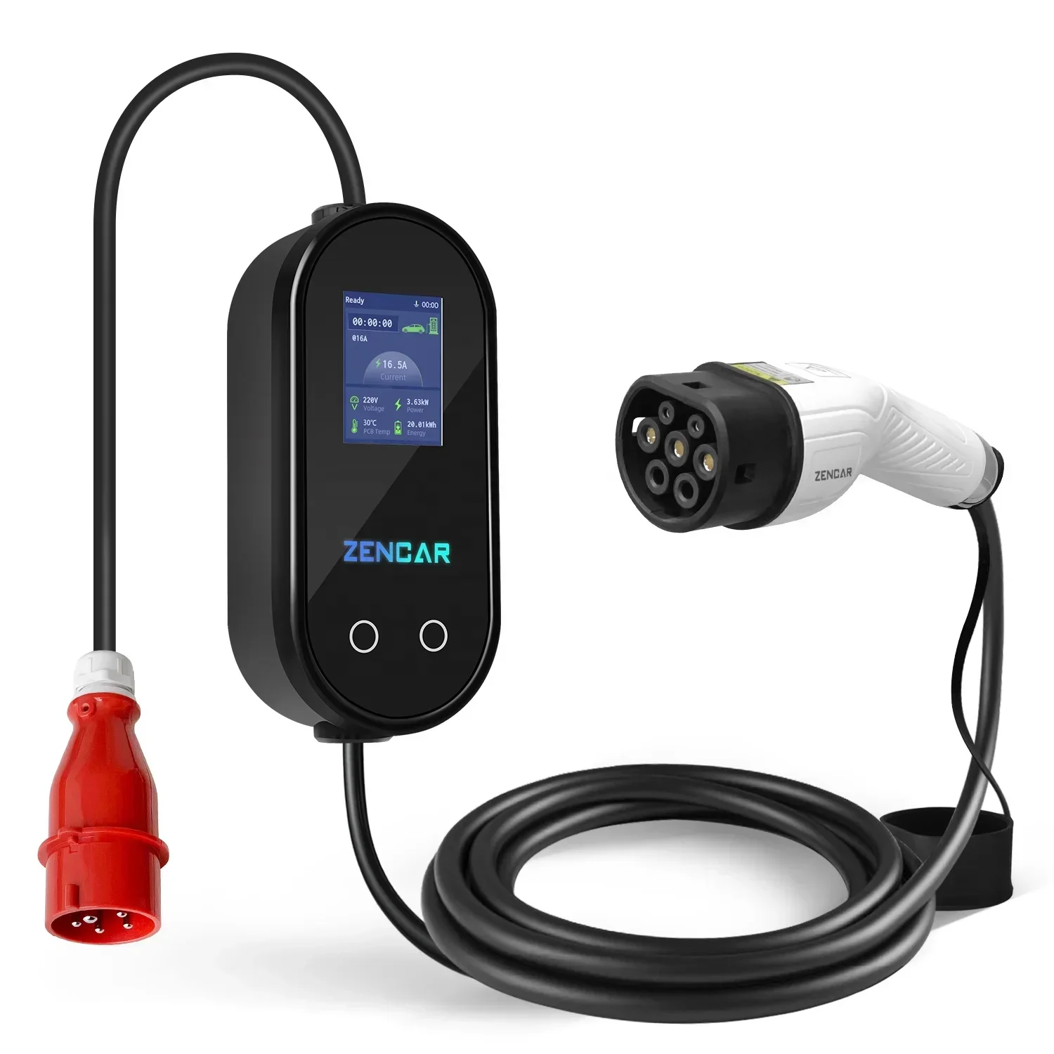 Typ B DC 6mA Leckageschutz 32A – Type 2 Charger Bewertung und Preis